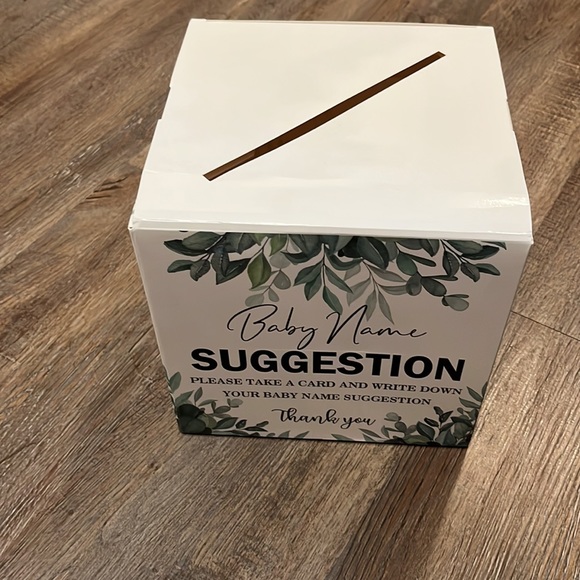 COPY - Name Suggestion Tickets and Box For Baby Shower - Picture 8 of 9